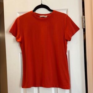 Vince Orange Short Sleeve T-Shirt